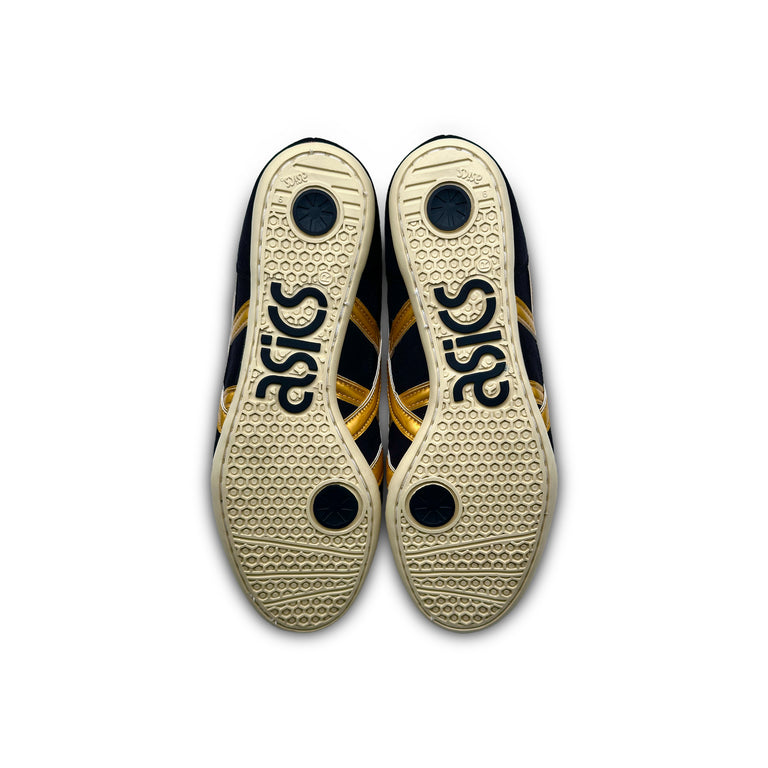ASICS TWR900 Ringerschuhe Schwarz/Gold von Unten
