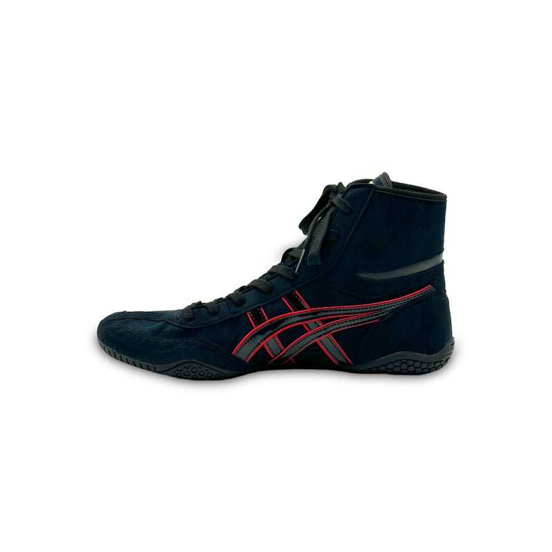 ASICS EX-EO Ringerschuhe Schwarz/Rot von der Innenseite