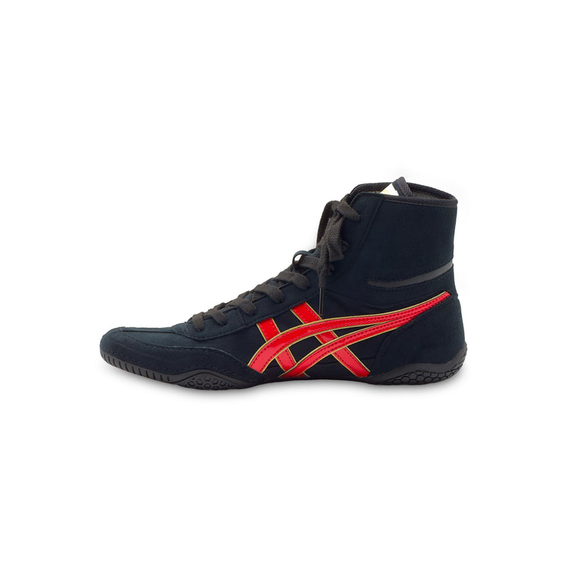 ASICS EX-EO Ringerschuhe Schwarz/Rot von der Innenseite