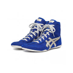 ASICS EX-EO scarpe da lotta Blu/Argento