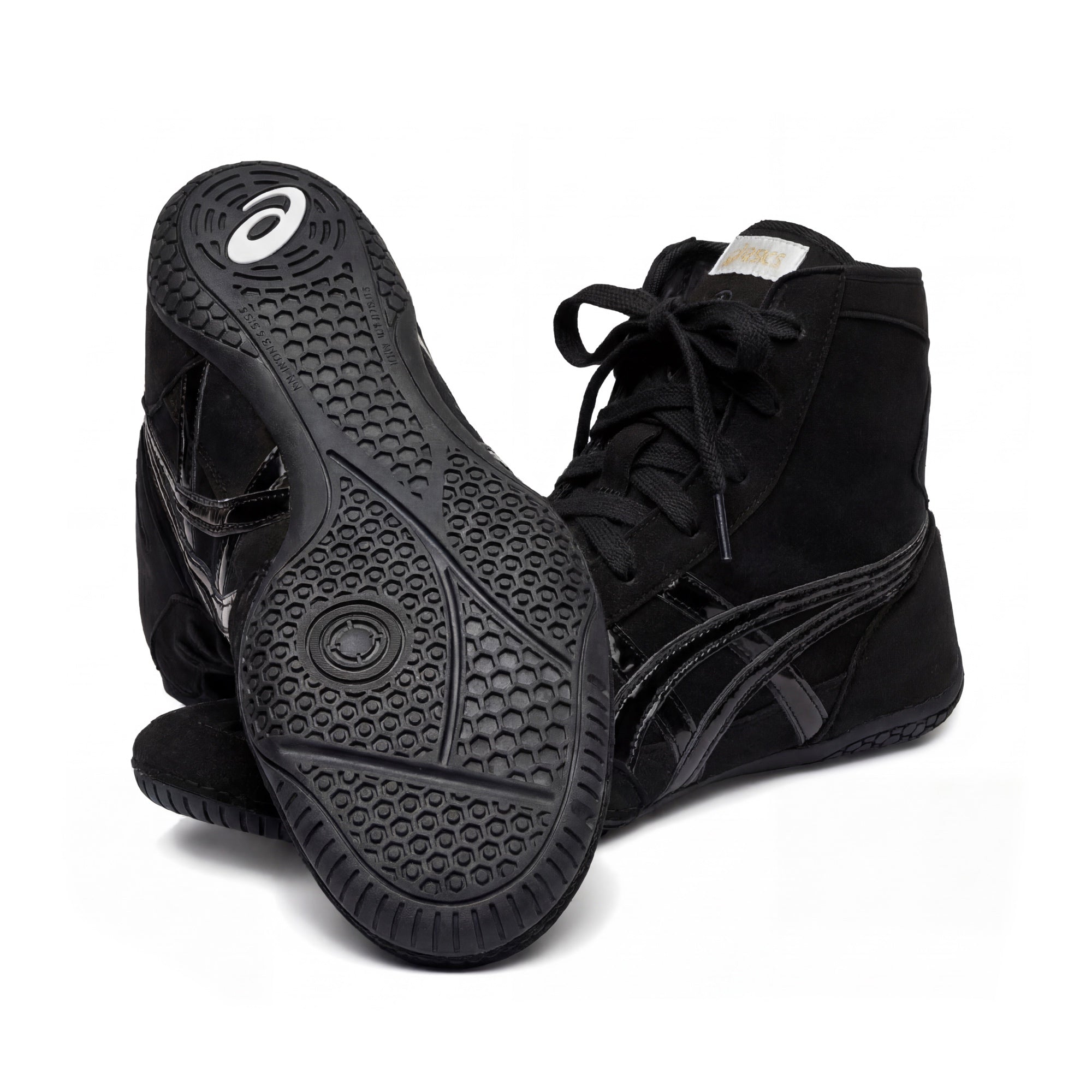 ASICS EX-EO wrestling shoes Black | WrestlerStore