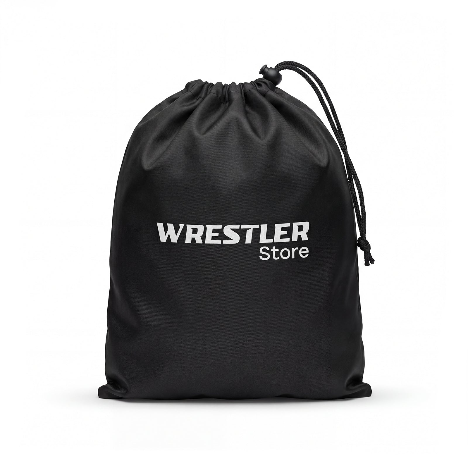 Schwarzer WrestlerStore Beutel mit Kordelzug zur Aufbewahrung von Resistance Bands