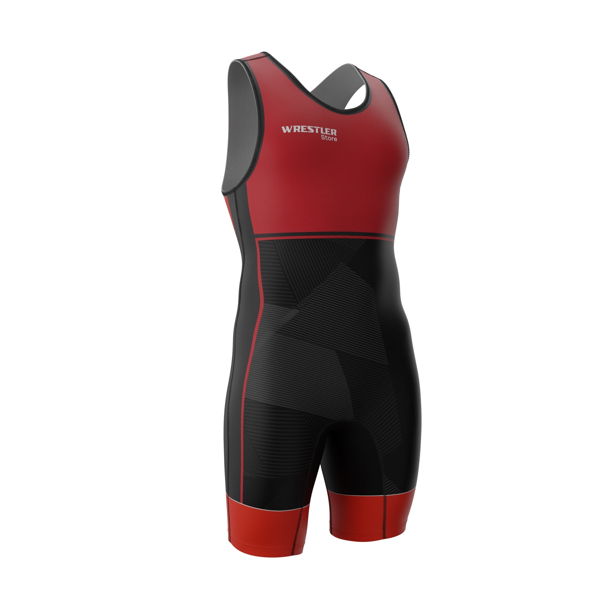 WrestlerStore Ringertrikot Impact 2.0 Rot von Vorne