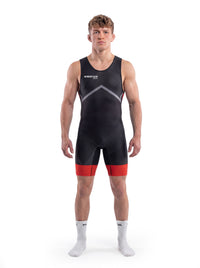 WrestlerStore justaucorps de lutte Impact Black