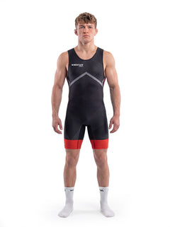 WrestlerStore Impact Black güreş mayosu