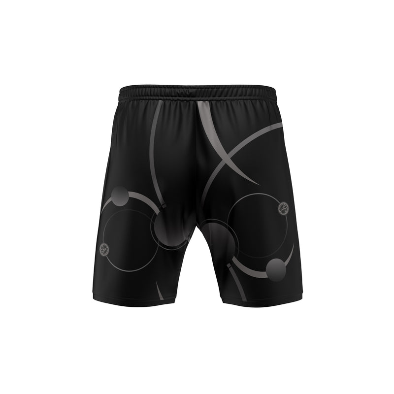 WrestlerStore Ringershorts UWW Schwarz Rückseite