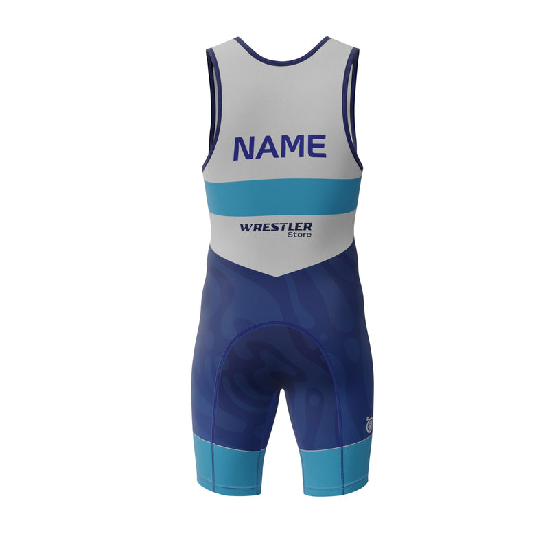 WrestlerStore Ringertrikot Crimson von Hinten