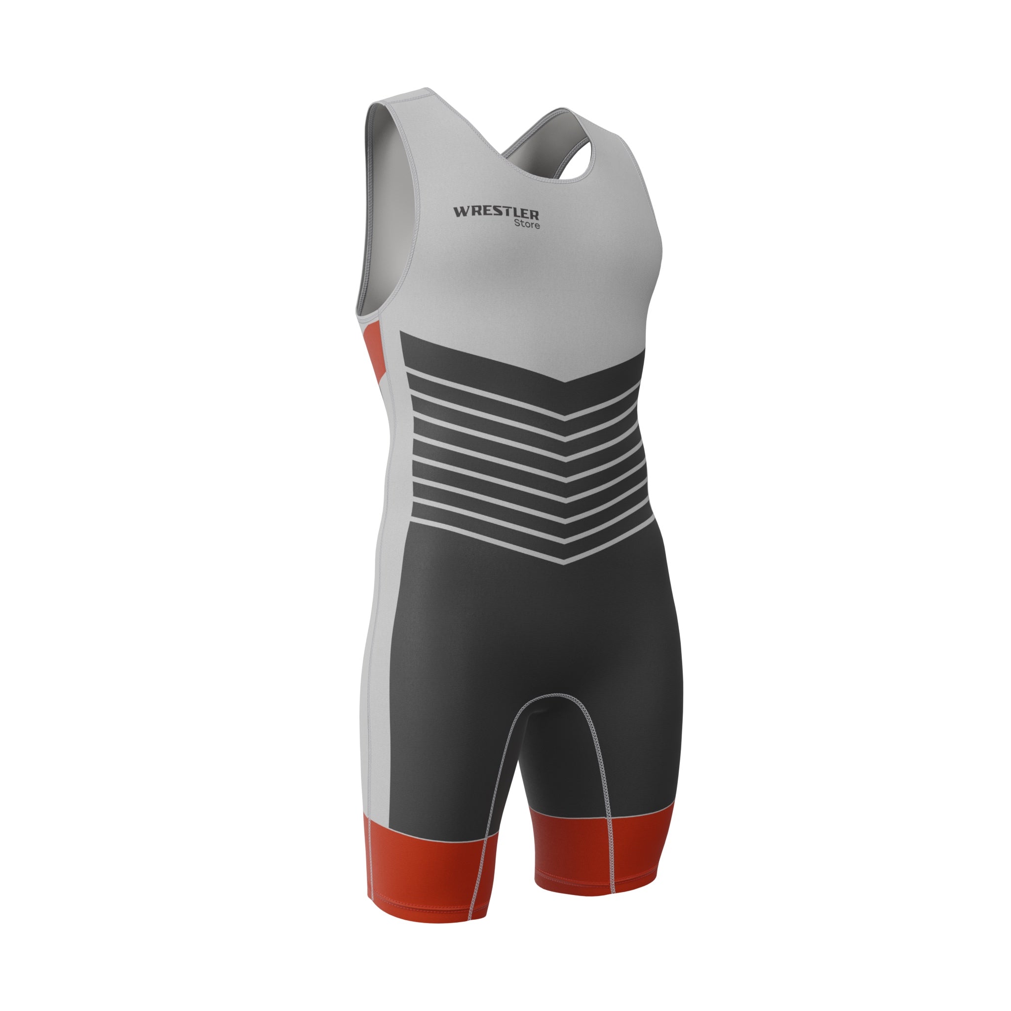 WrestlerStore Ringertrikot Trix Rot von Vorne