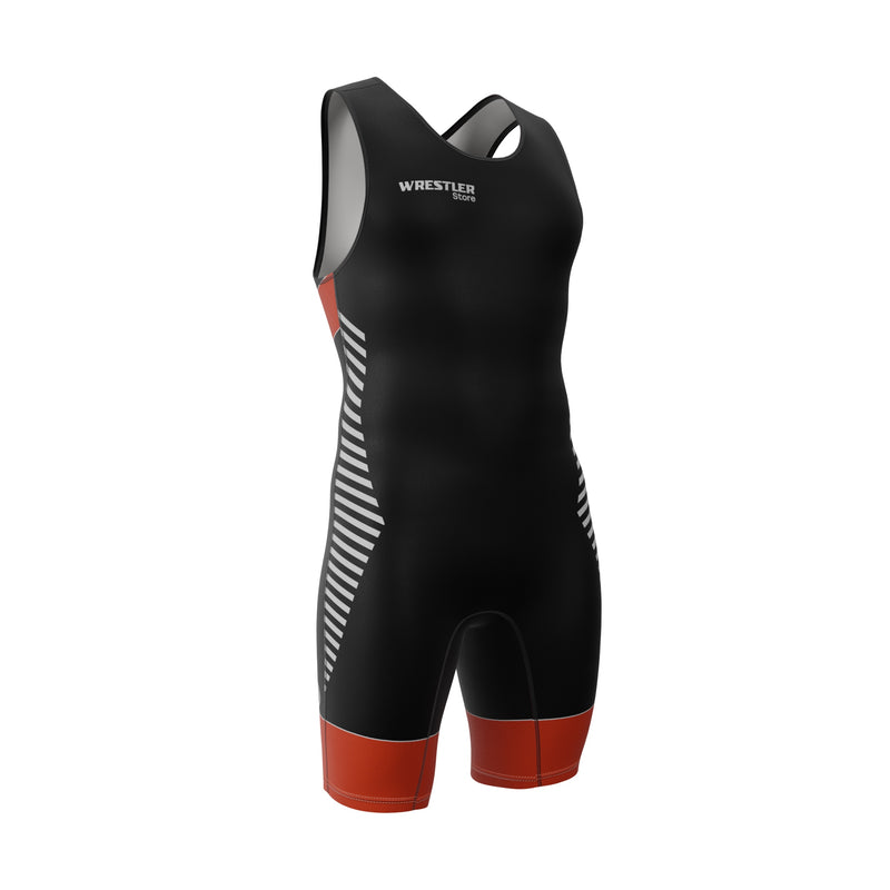 WrestlerStore Ringertrikot Vanguard Rot von Vorne