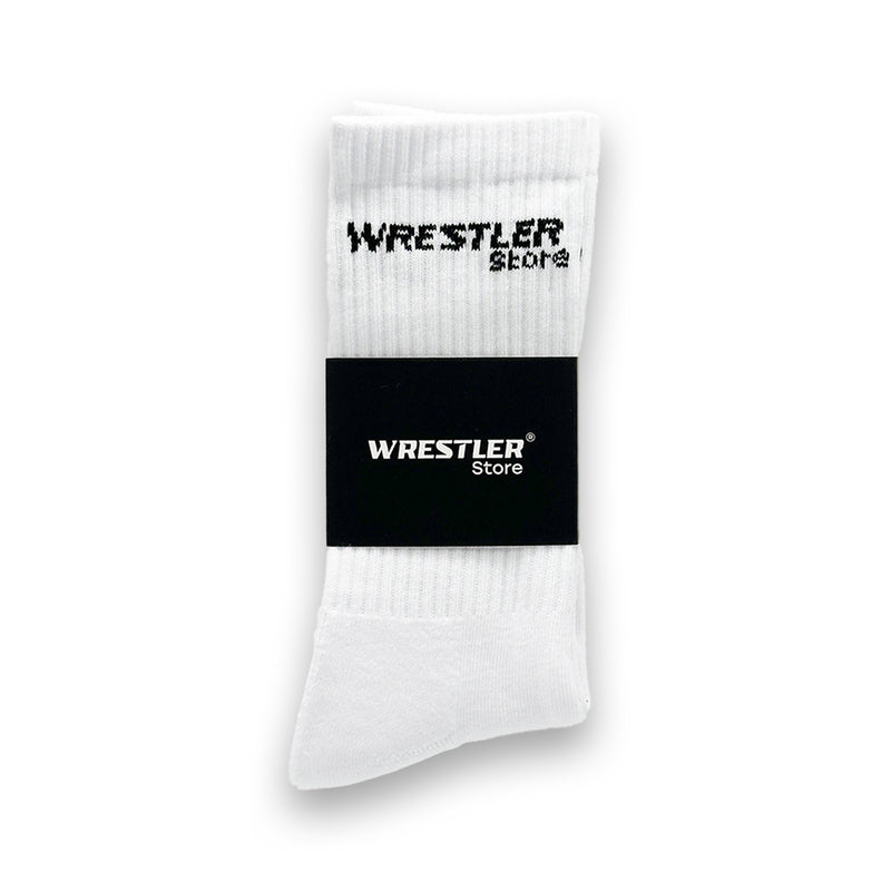 WrestlerStore Socken Weiß einzeln