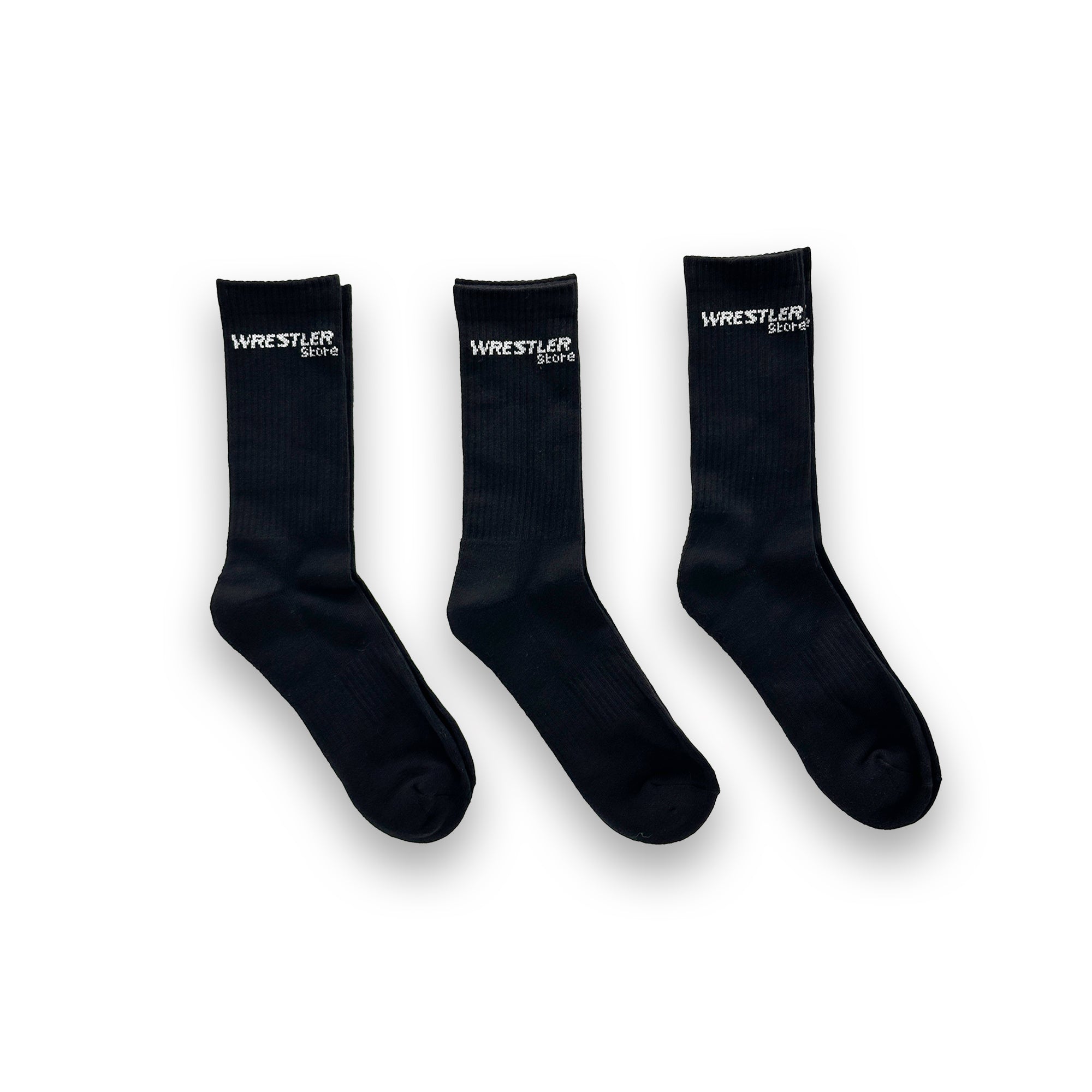 WrestlerStore Socken Schwarz ohne Verpackung