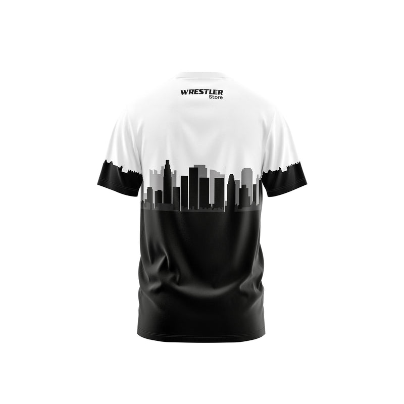 WrestlerStore Ringer T-Shirt LA2028 Rückseite