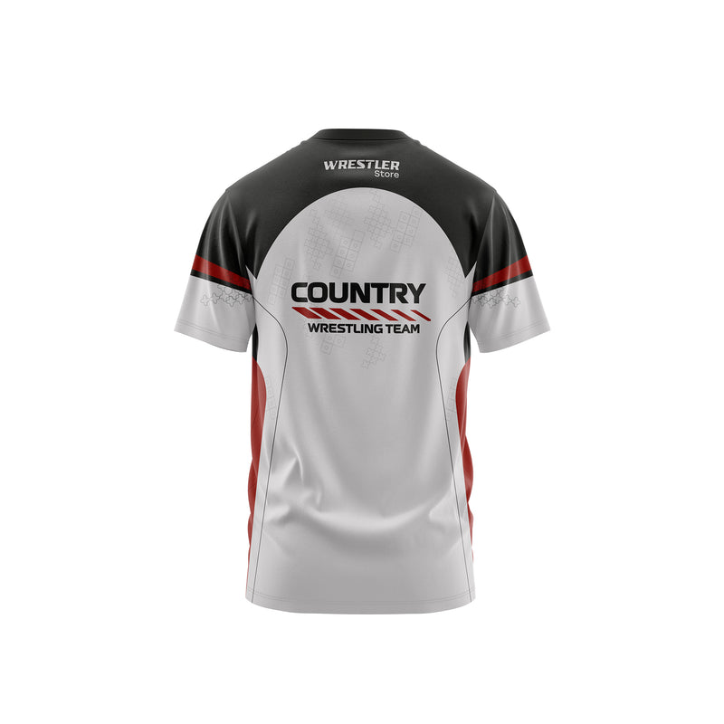 WrestlerStore Ringer T-Shirt Rampage Rückseite